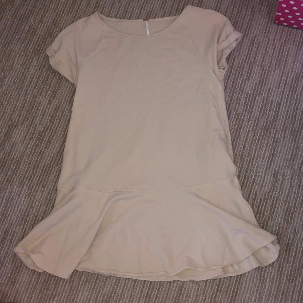 Free people mini dress/long top
